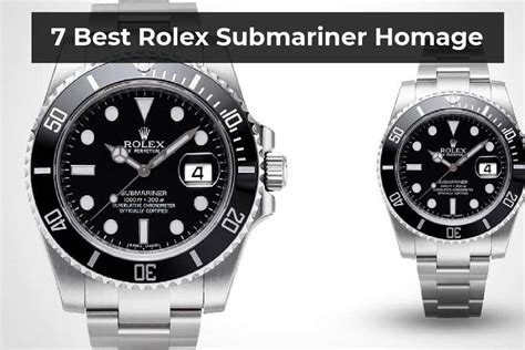 rolex military submariner homage|Rolex Submariner knockoff watches.